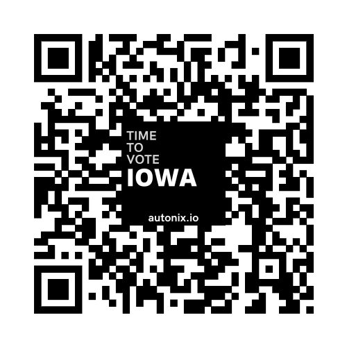 Vote By QR Code In Iowa QR Code To Voter Registration By State
